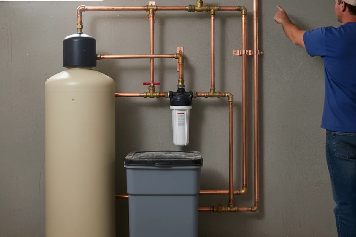 Whole-house water treatment system installed in Edgewater